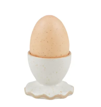 Granada Ceramic Egg Cup - Almond