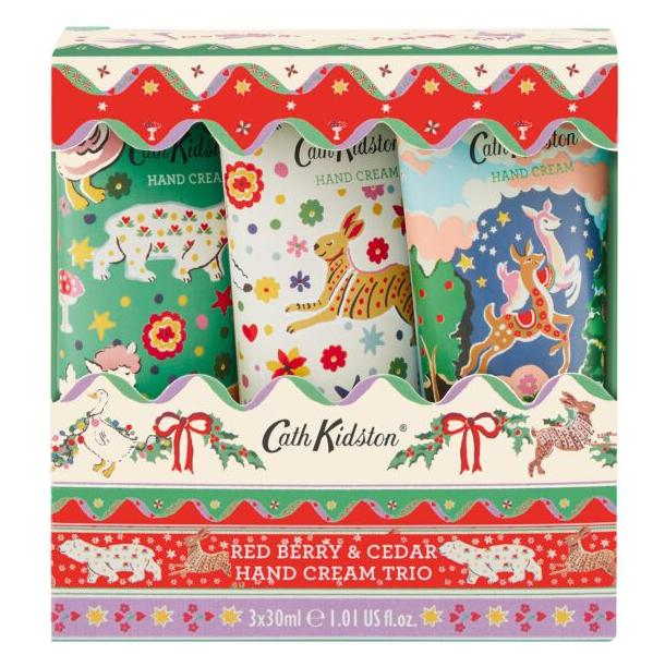 Cath Kidston Christmas Legends Hand Cream Trio