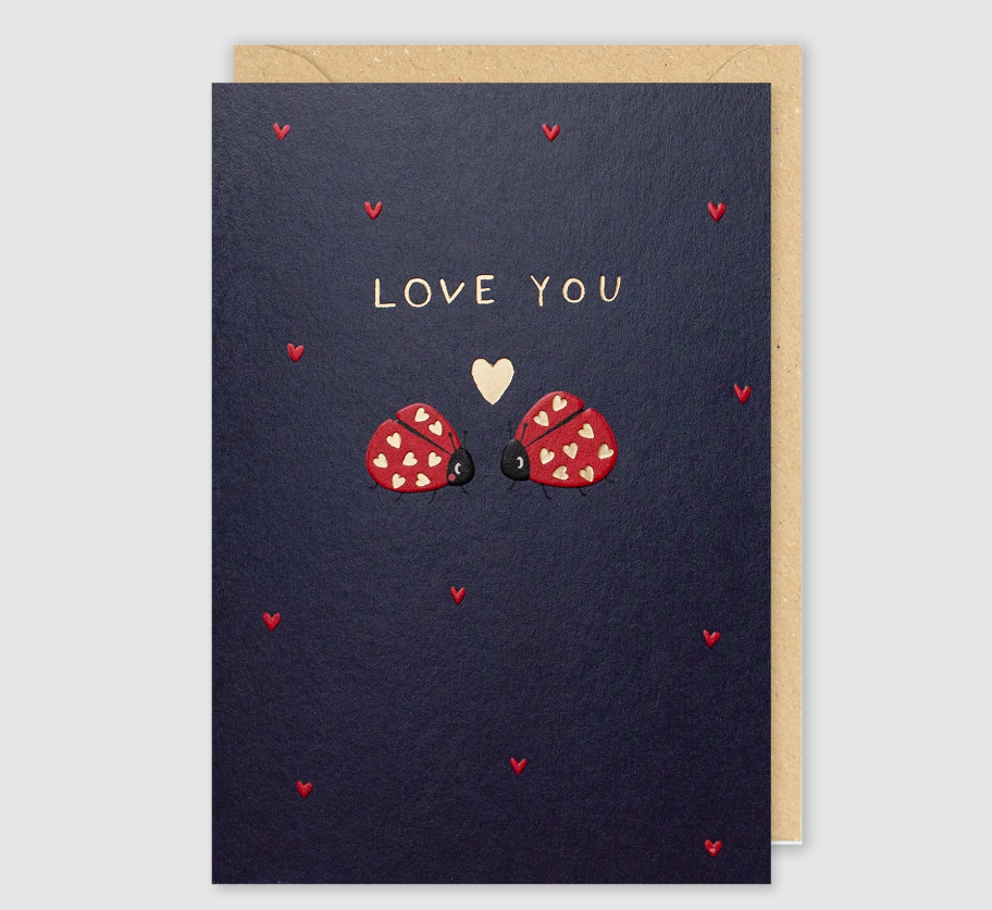 Love You Ladybug Card