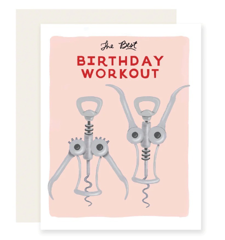 Birthday Workout Card