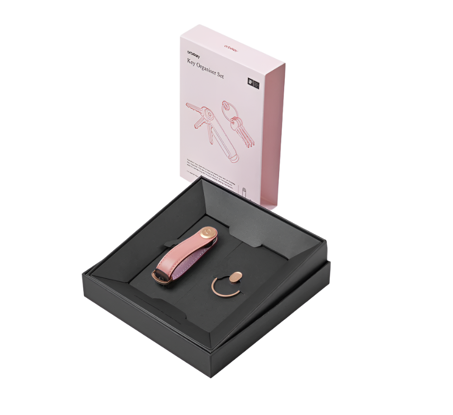 Key Organiser Set - Cotton Candy + Rose Gold