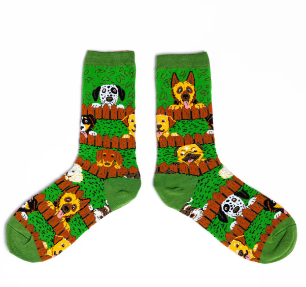 Spencer Flynn Women's Socks - Dogs & Fences