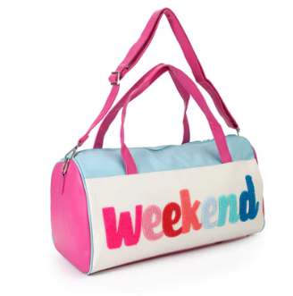 Embroidery Duffle Bag - Weekend