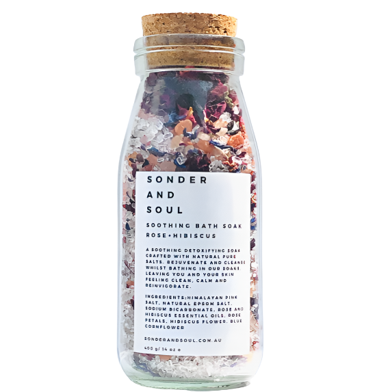 Bath Soak - Rose and Hibiscus