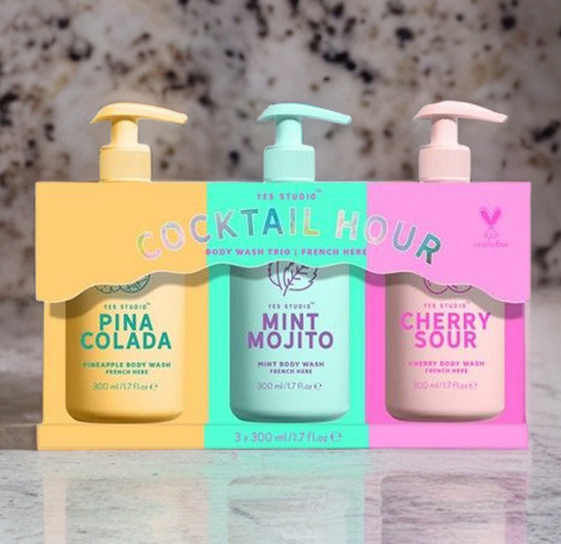 Cocktail Hour Body Wash Trio