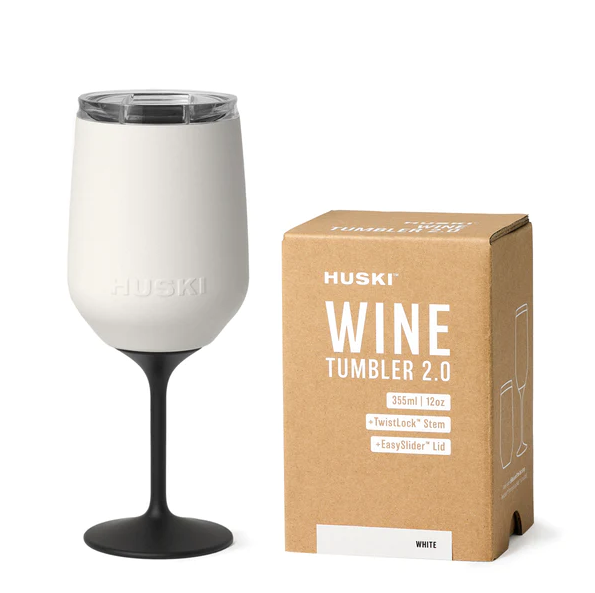 Insulated Wine Tumbler 2.0 - White