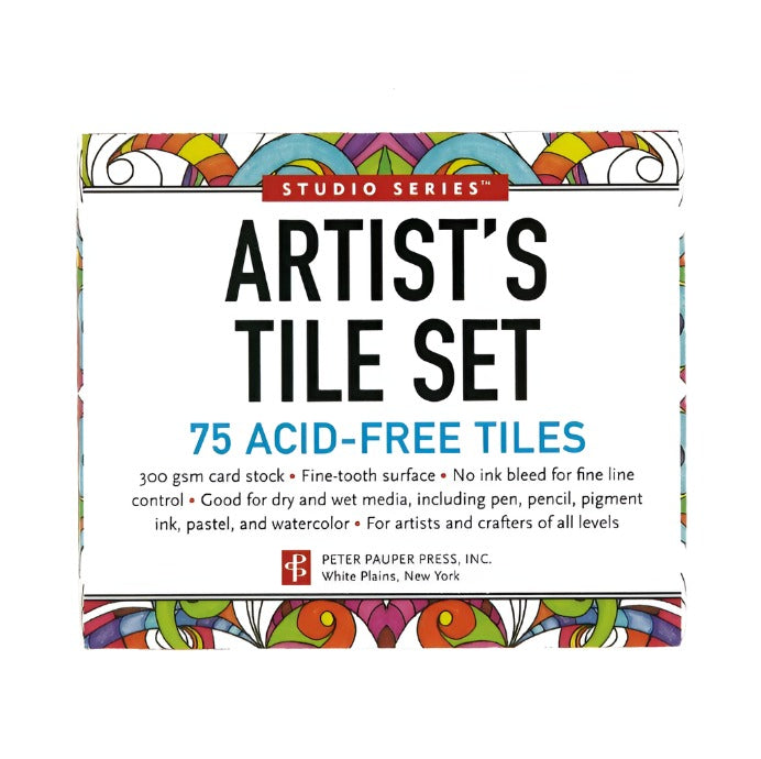 Artist's Tile Set - White