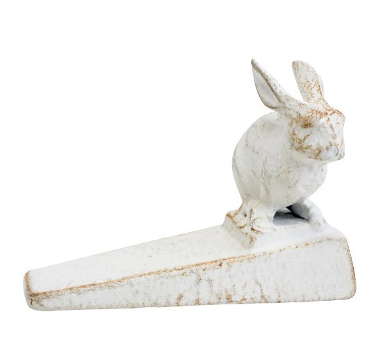 White Rabbit Door Stop