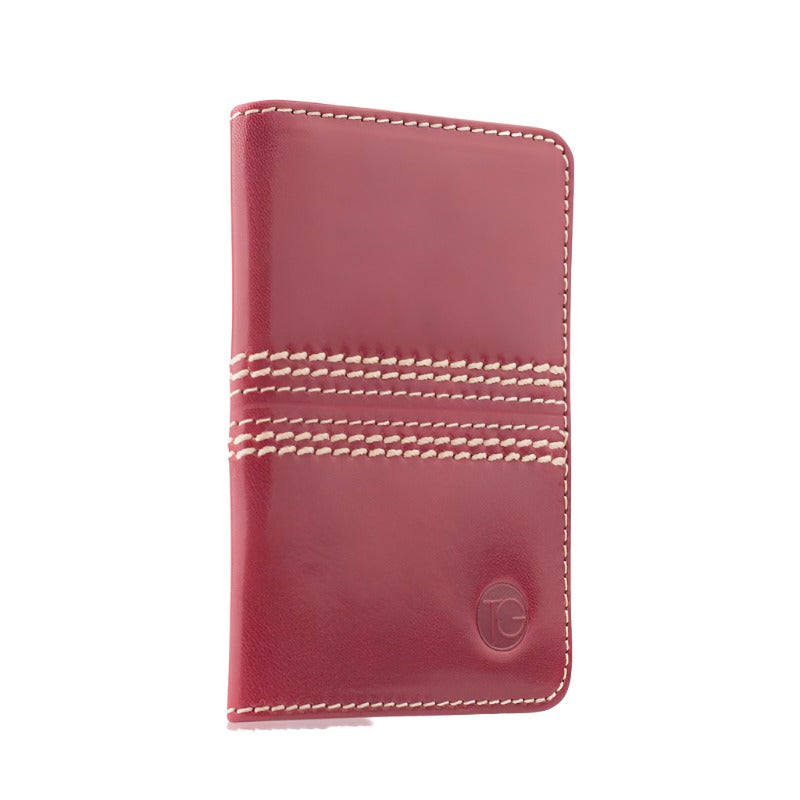 The Googly Card Wallet - Cherry