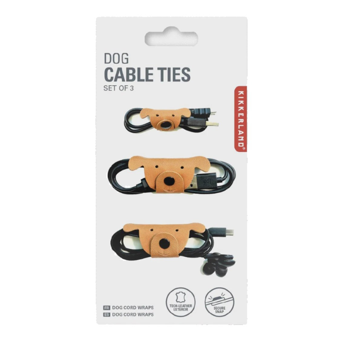 Dog Cable Ties - Set of 3