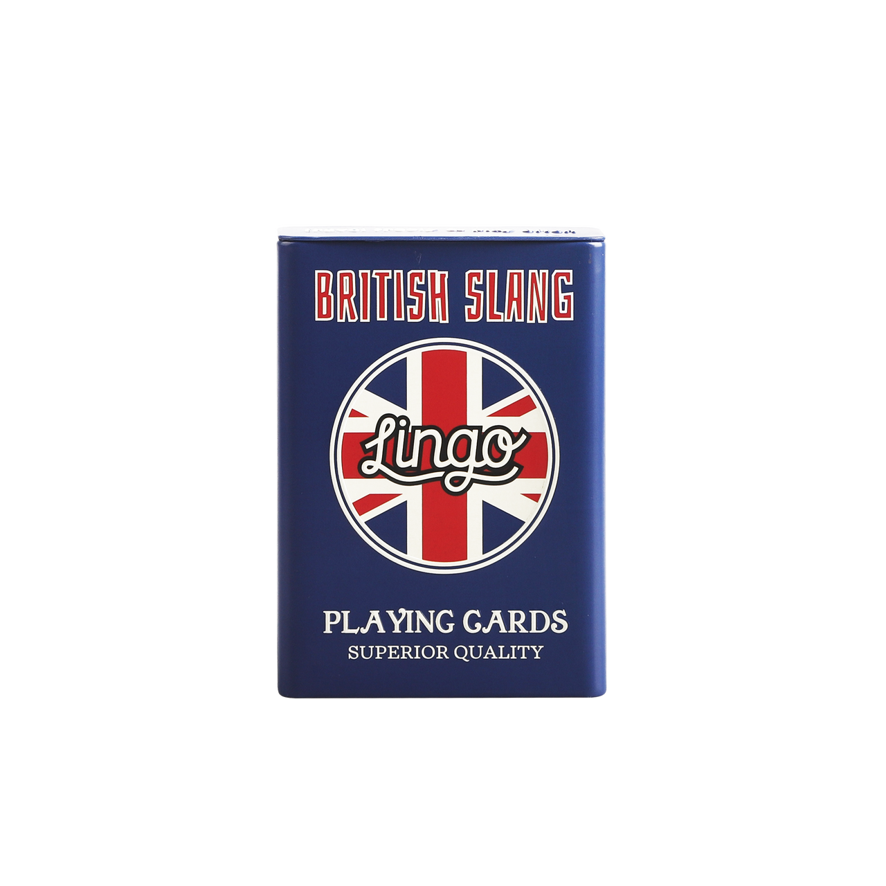 British Slang Playing Cards in Wayfarer Tin