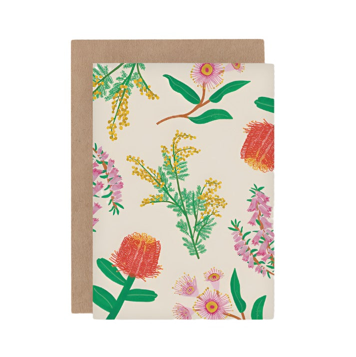 Australian Wildflower Card