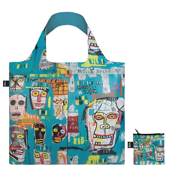 Shopping Bag - Jean Michel Basquiat Skull