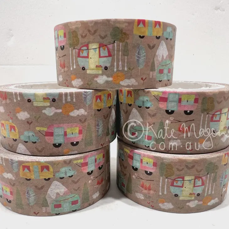 Washi Tape - Caravans