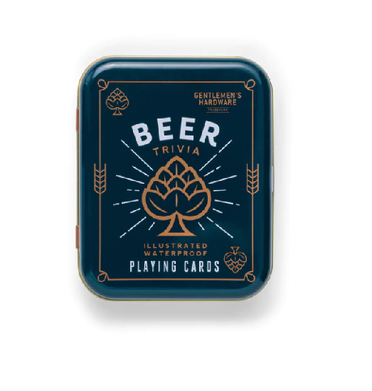 Beer Trivia Waterproof Playing Cards