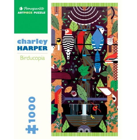 1000pc Puzzle - Charley Harper Birducopia