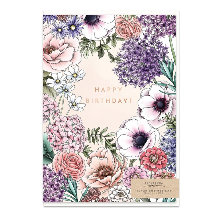 Blooming Happy Birthday Card