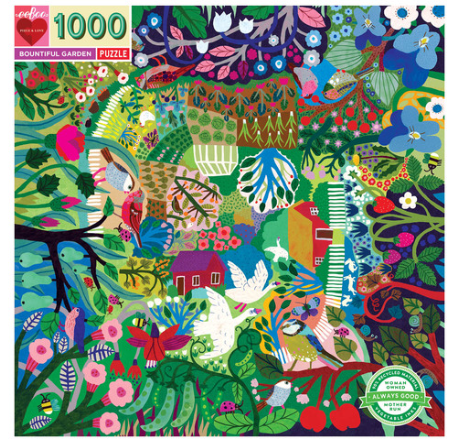 1000pc Puzzle - Bountiful Garden