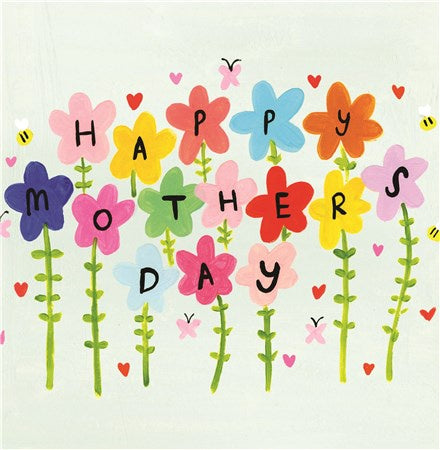 Happy Mother's Day Flowers Card