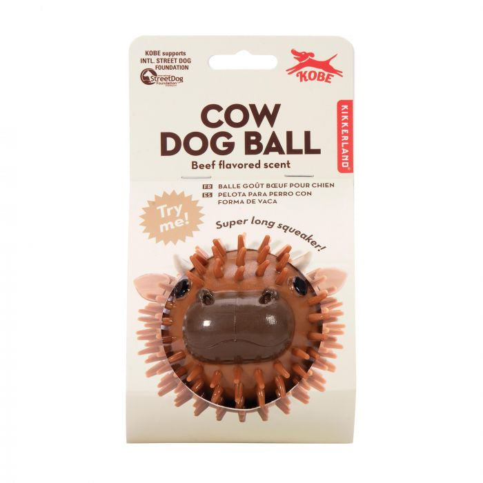 Kobe Dog Ball -  Cow