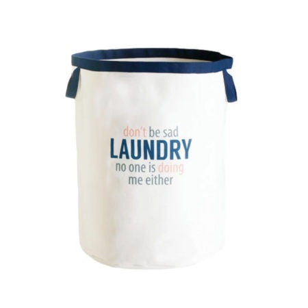 Laundry Bag - Navy Trim