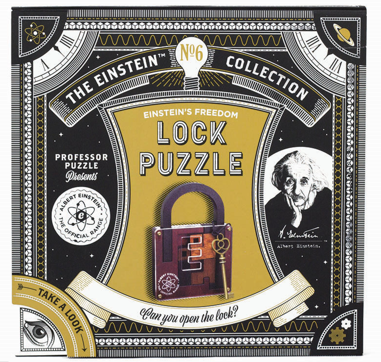 Einstein's Freedom Lock Puzzle