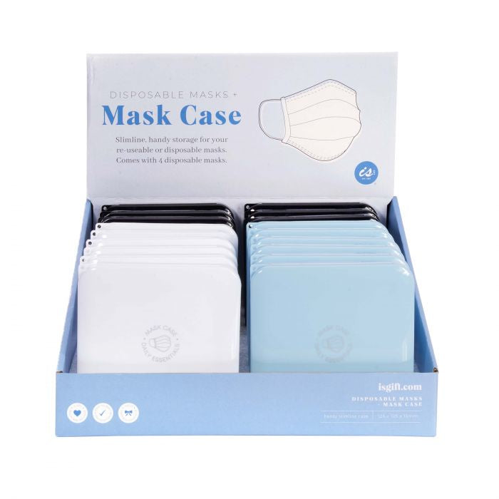 Mask Case with 4 Disposable Masks