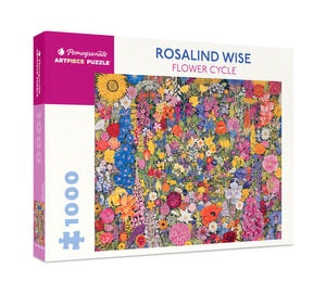 1000pc Puzzle - Rosalind Wise - Flower Cycle