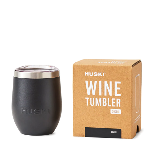 Insulated Wine Tumbler - Black