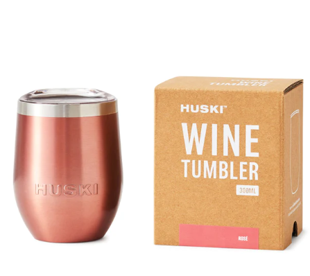 Insulated Wine Tumbler - Rose