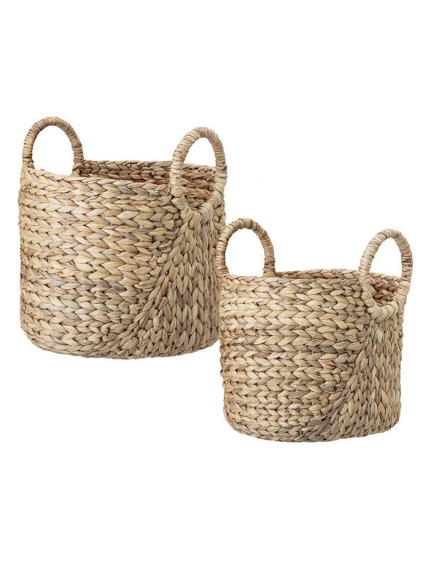 Round Handle Baskets Set of 2