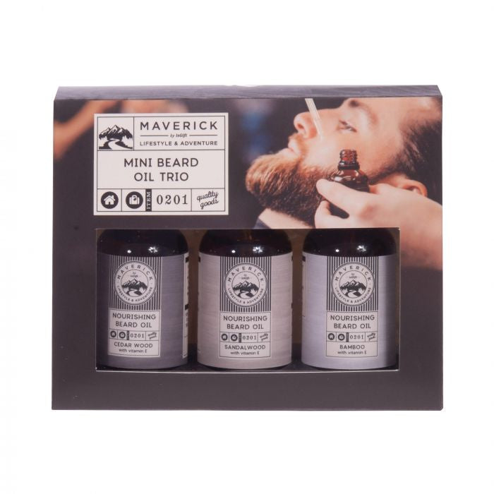 Mini Beard Oil Trio