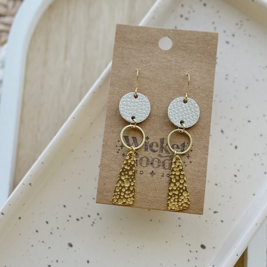 Mal Drop Earrings - Natural