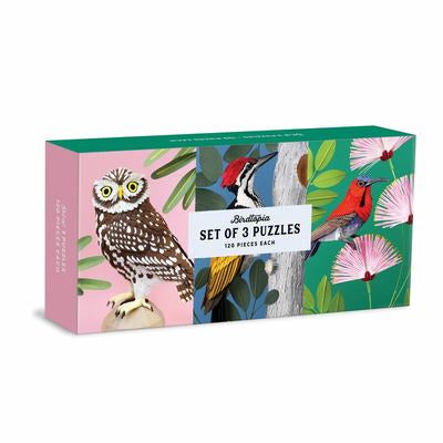 Birdtopia Set of 3 Puzzles