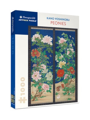 1000pc Puzzle - Kano Yoshinobu - Peonies