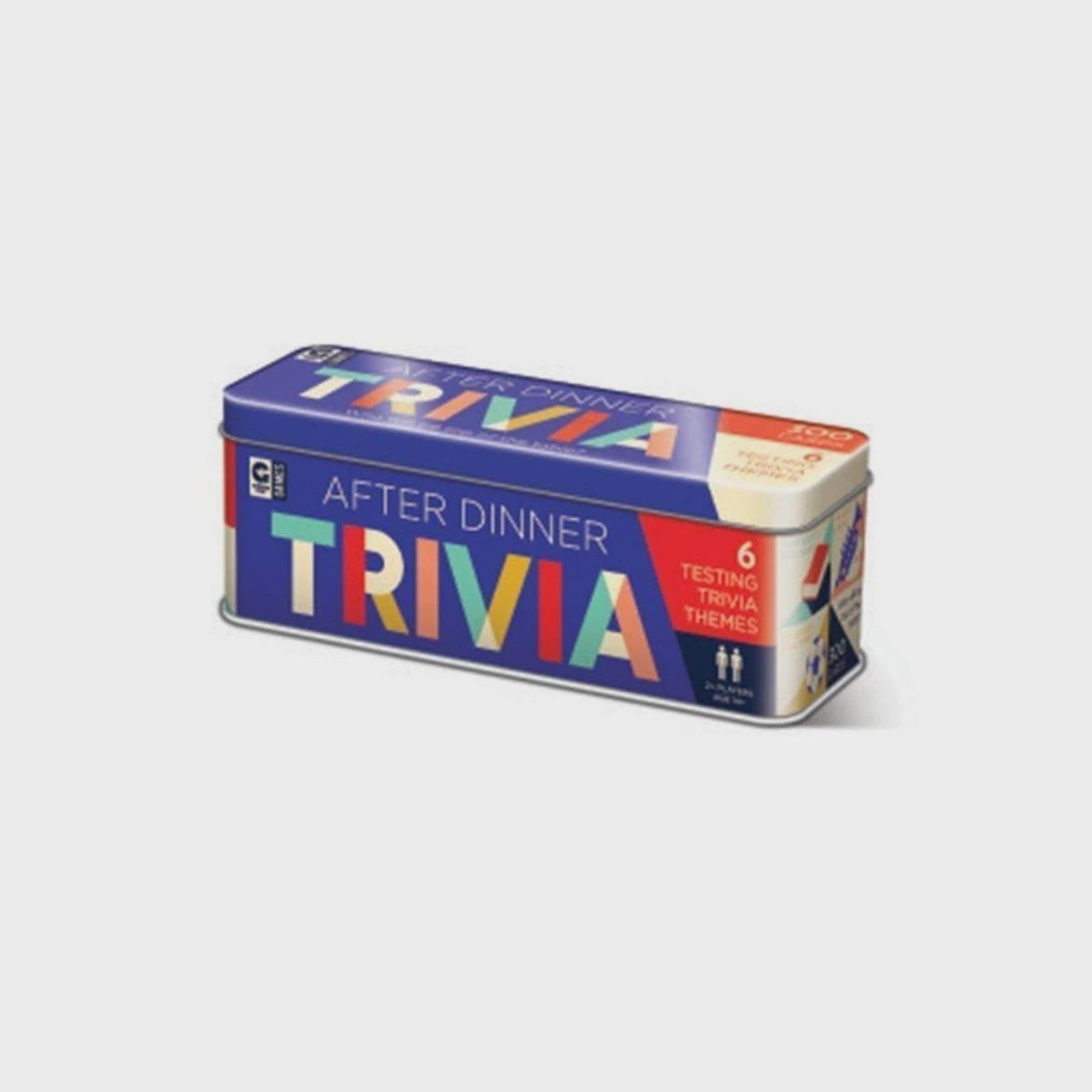 After Dinner Trivia Cards in Tin