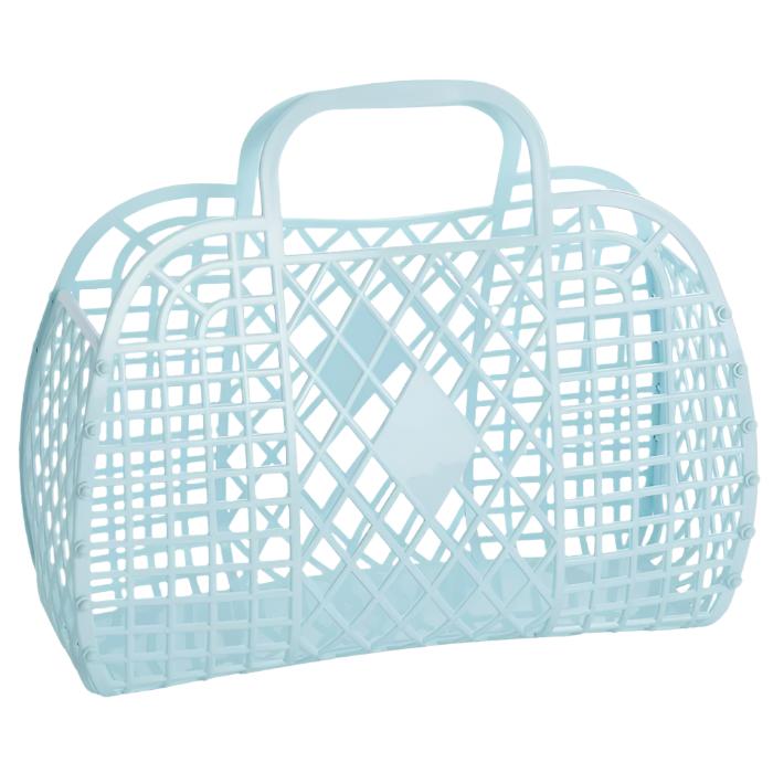 Retro Basket Large - Blue