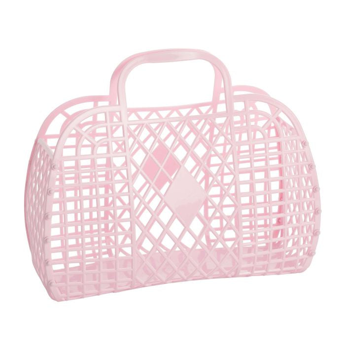 Retro Basket Large - Pink