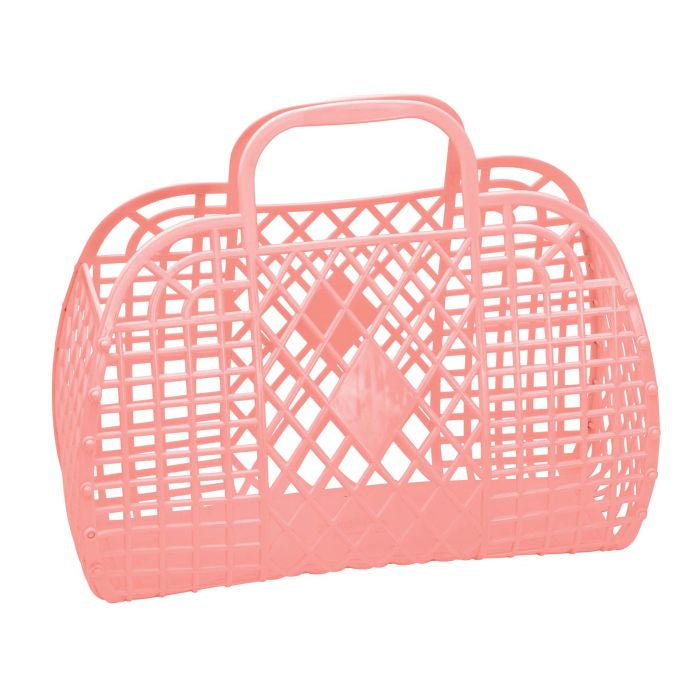 Retro Basket Large - Peach