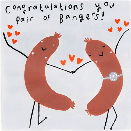 Congratulations You Pair of Bangers Card