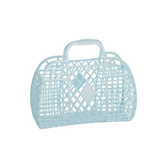 Retro Basket Small - Blue