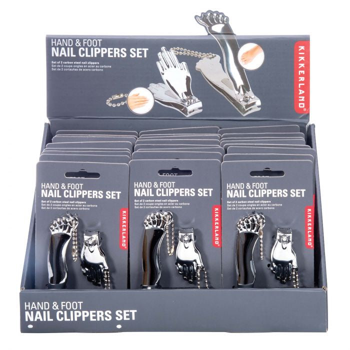 Hand & Foot Nail Clippers Set of 2