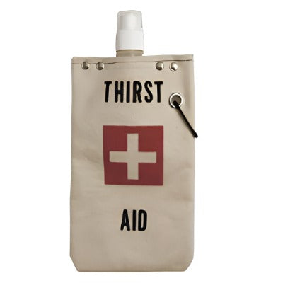 120ml Canvas Flask - Thirst Aid