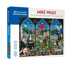 500pc Puzzle - Mike Wilks - The Ultimate Alphabet The Letter W