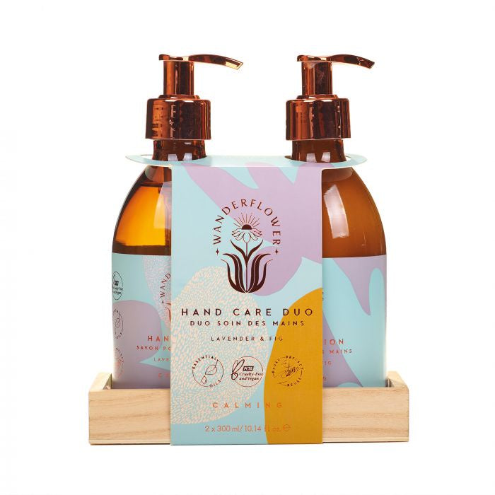 Wanderflower Hand Care Duo Set - Calming